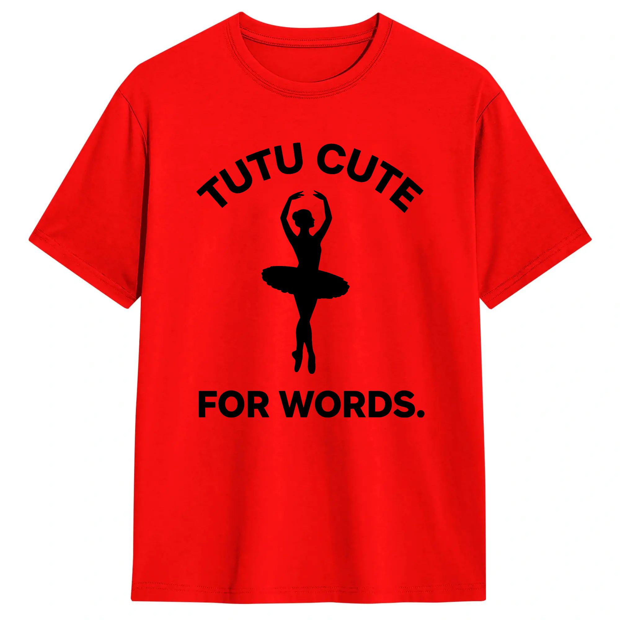 Summer Clothing Words - Tutu Cute For Words Koszulka Balerina