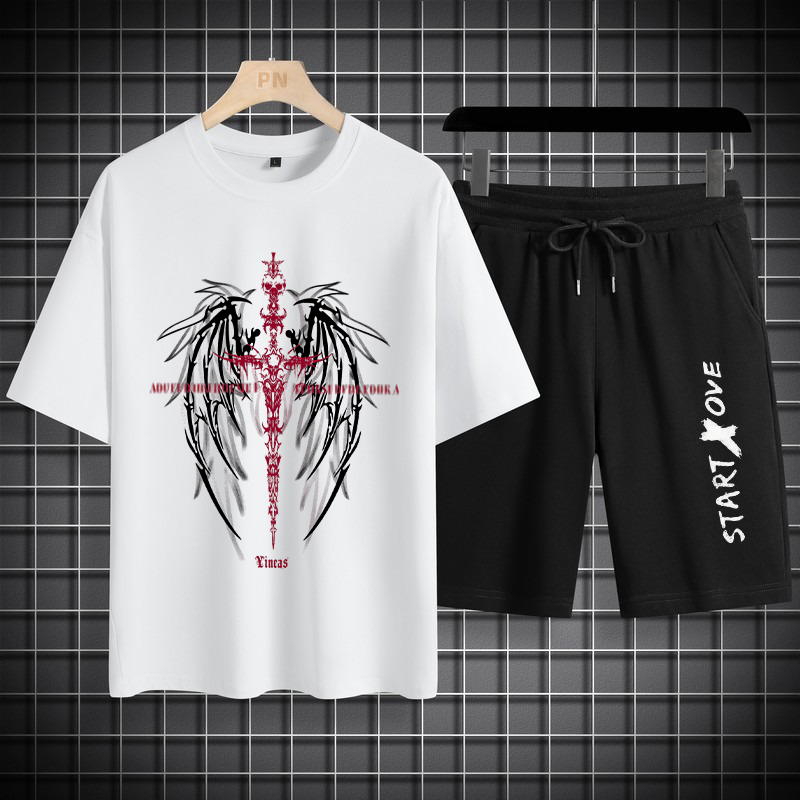 Summer Clothing Drip - 1 szt. Męski zestaw koszulek 2026