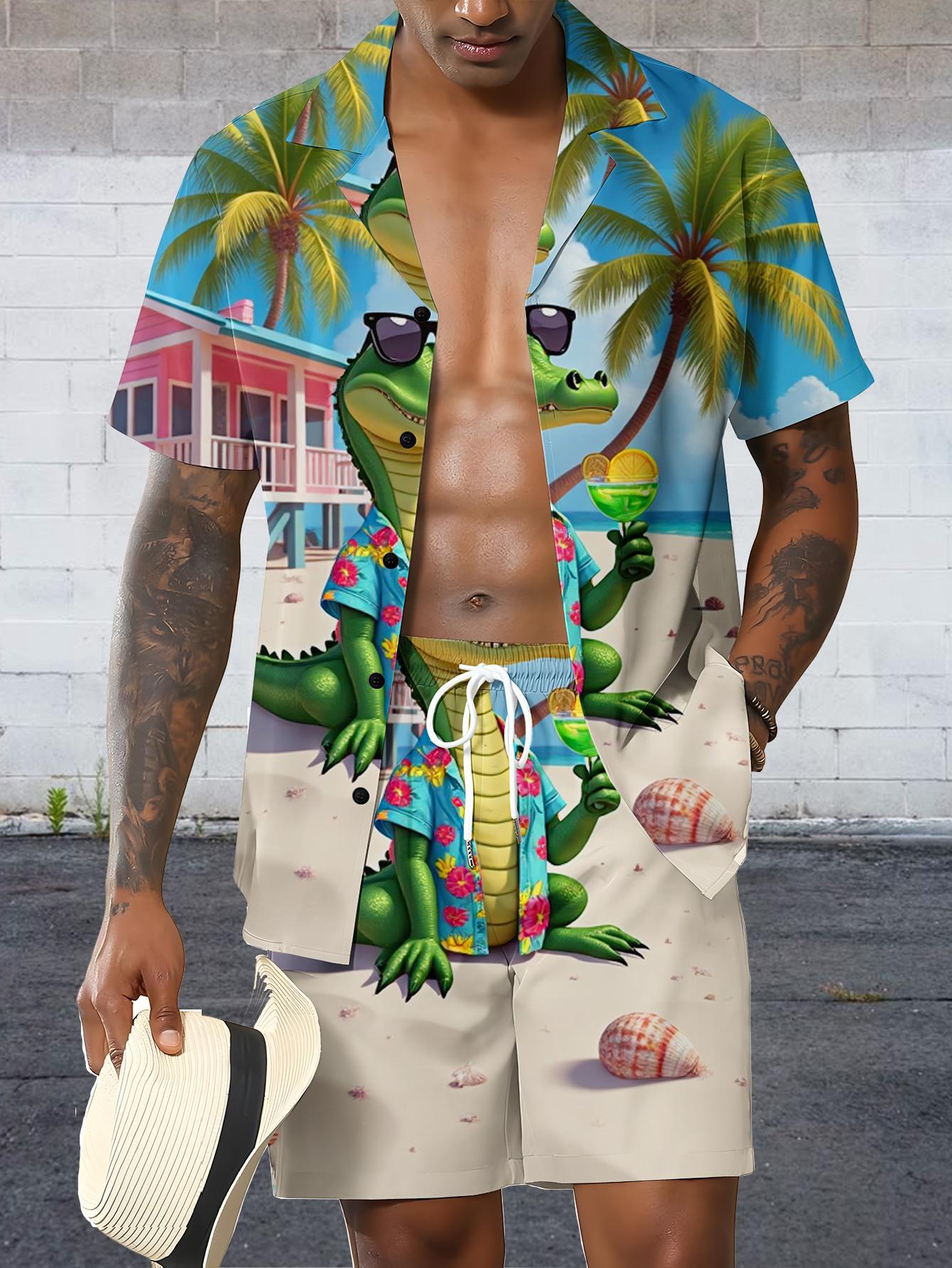 Summer Clothing Drip - Męskie zestawy koszulowe Wiosna/Lato 2026, odzież