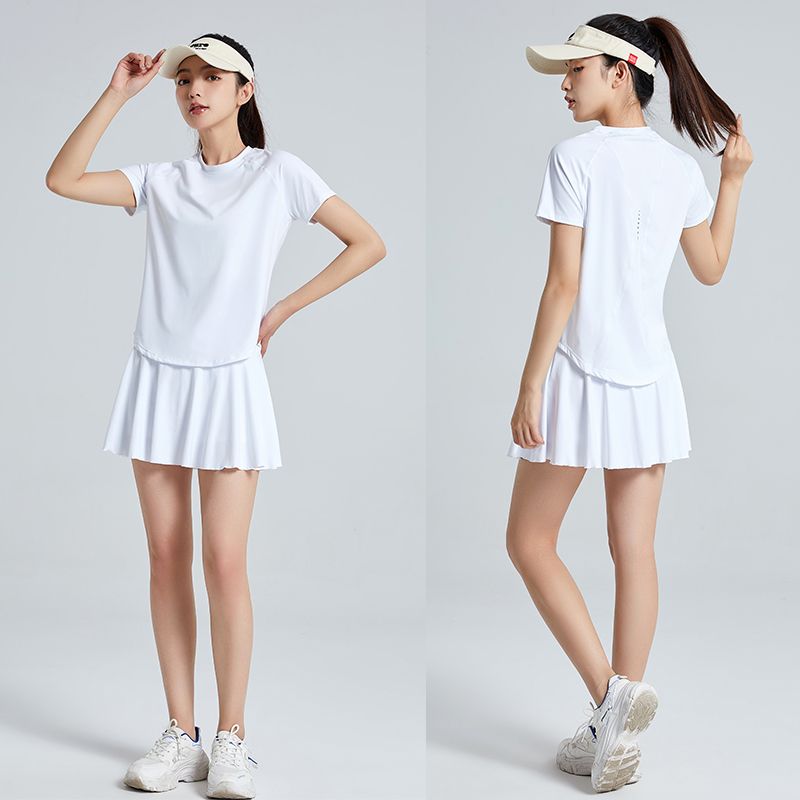Summer Golf Clothing - 2-częściowy zestaw spódniczka tenisowa damska letni