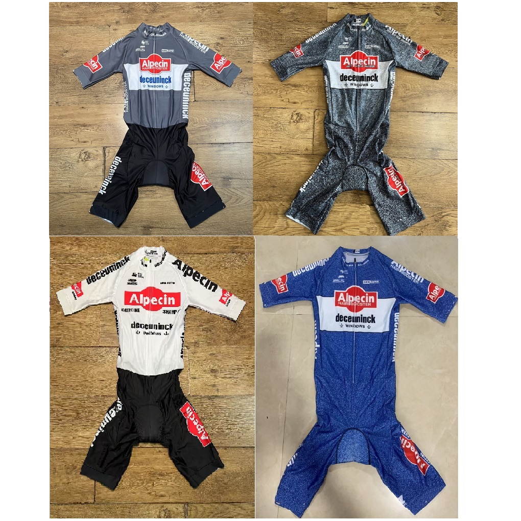 Summer Clothing Material - LASER CUT Skinsuit 2025 Alpecin Deceuninck