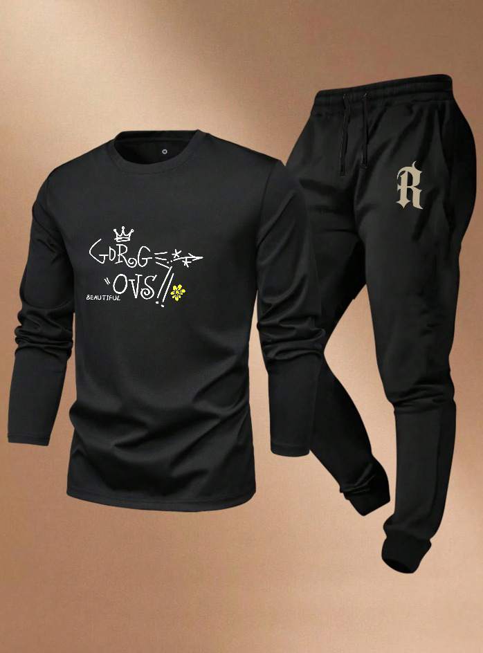 Summer Clothing Drip - 1 szt. Męskie komplety 2026 Wiosna/Lato,