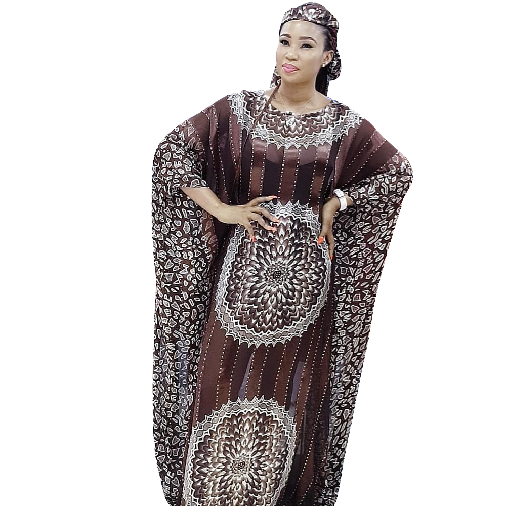 Summer Clothing Women Uk - Dashikiage sukienki afrykańskie dla kobiet Bazin