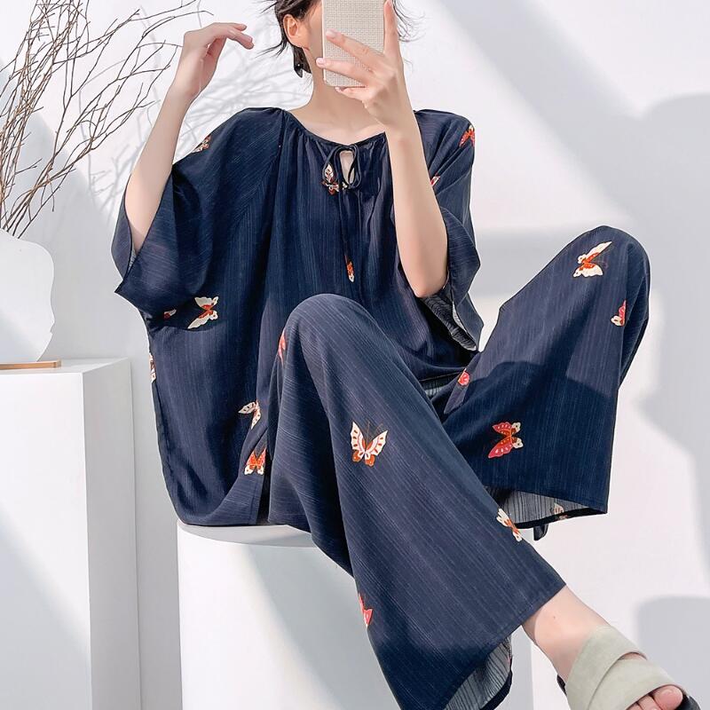 Summer Clothes Fashion - Gorący zestaw piżamowy damski na wiosnę/lato