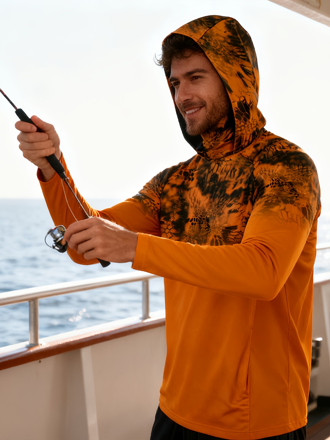 Summer Clothing Mens - Koszula wędkarska odporna na promieniowanie UV