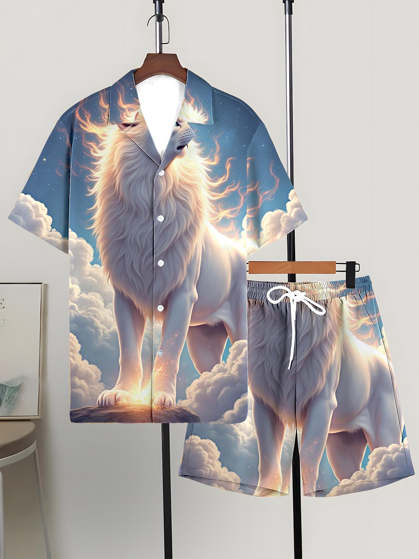 Summer Clothing Drip - Męskie zestawy koszulowe Wiosna/Lato 2026, komplety