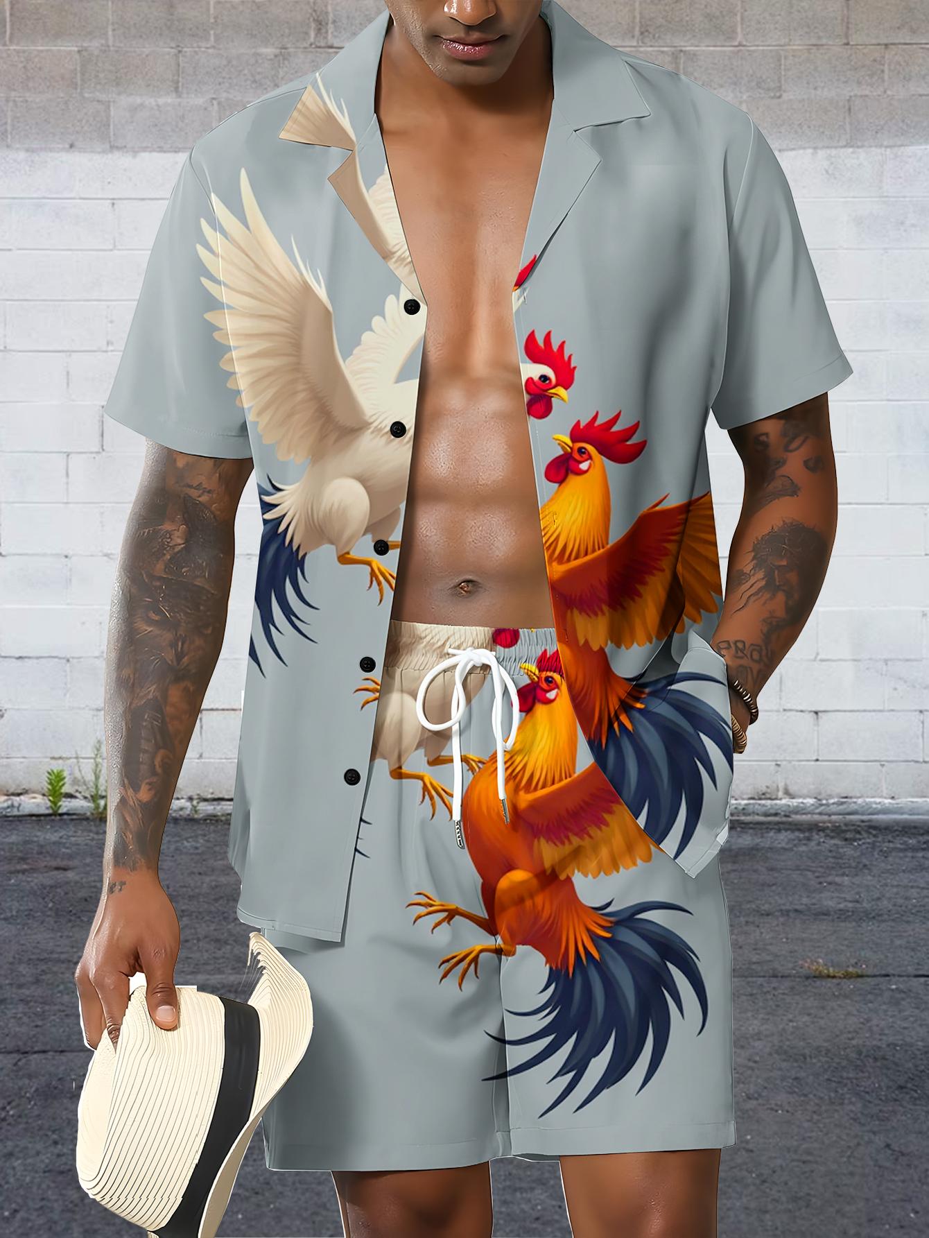 Summer Clothing Drip - Męskie zestawy koszulowe Wiosna/Lato 2026, męski