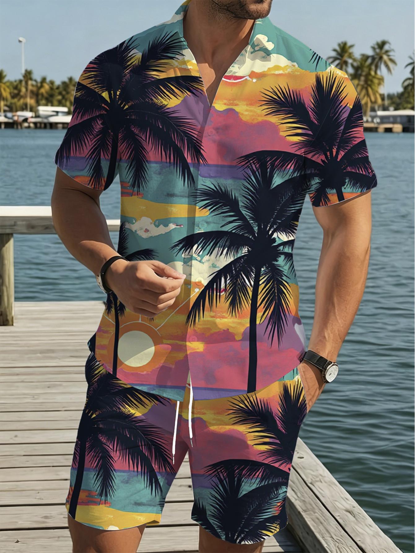 Summer Clothing Drip - Męskie zestawy koszulowe Wiosna/Lato 2026 Dres