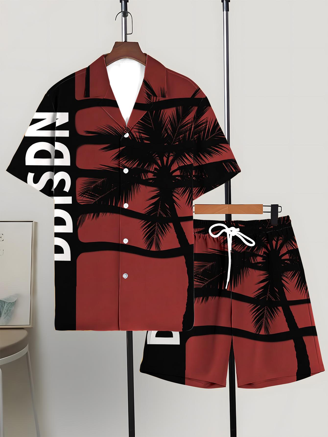 Summer Clothing Drip - Męskie zestawy koszulowe Wiosna/Lato 2026, męski