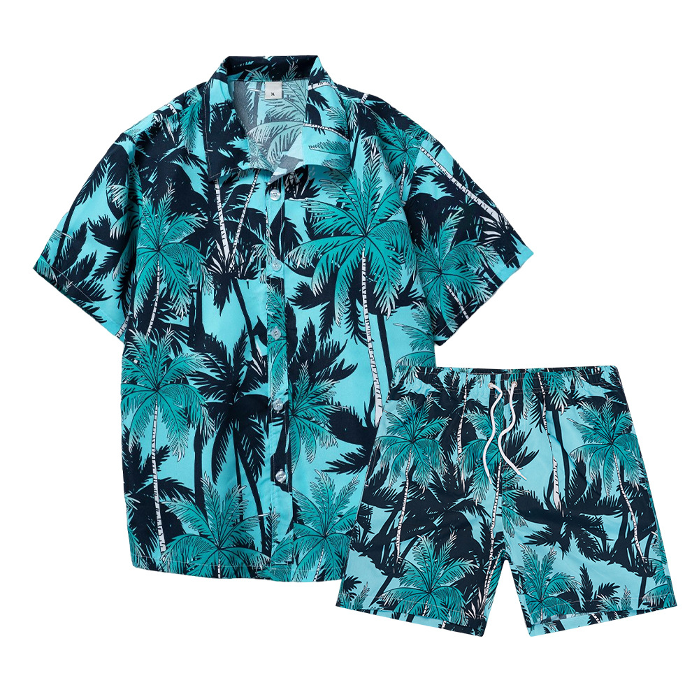 Męski zestaw: koszula z krótki – Summer Clothes Fashion recenzja i cena