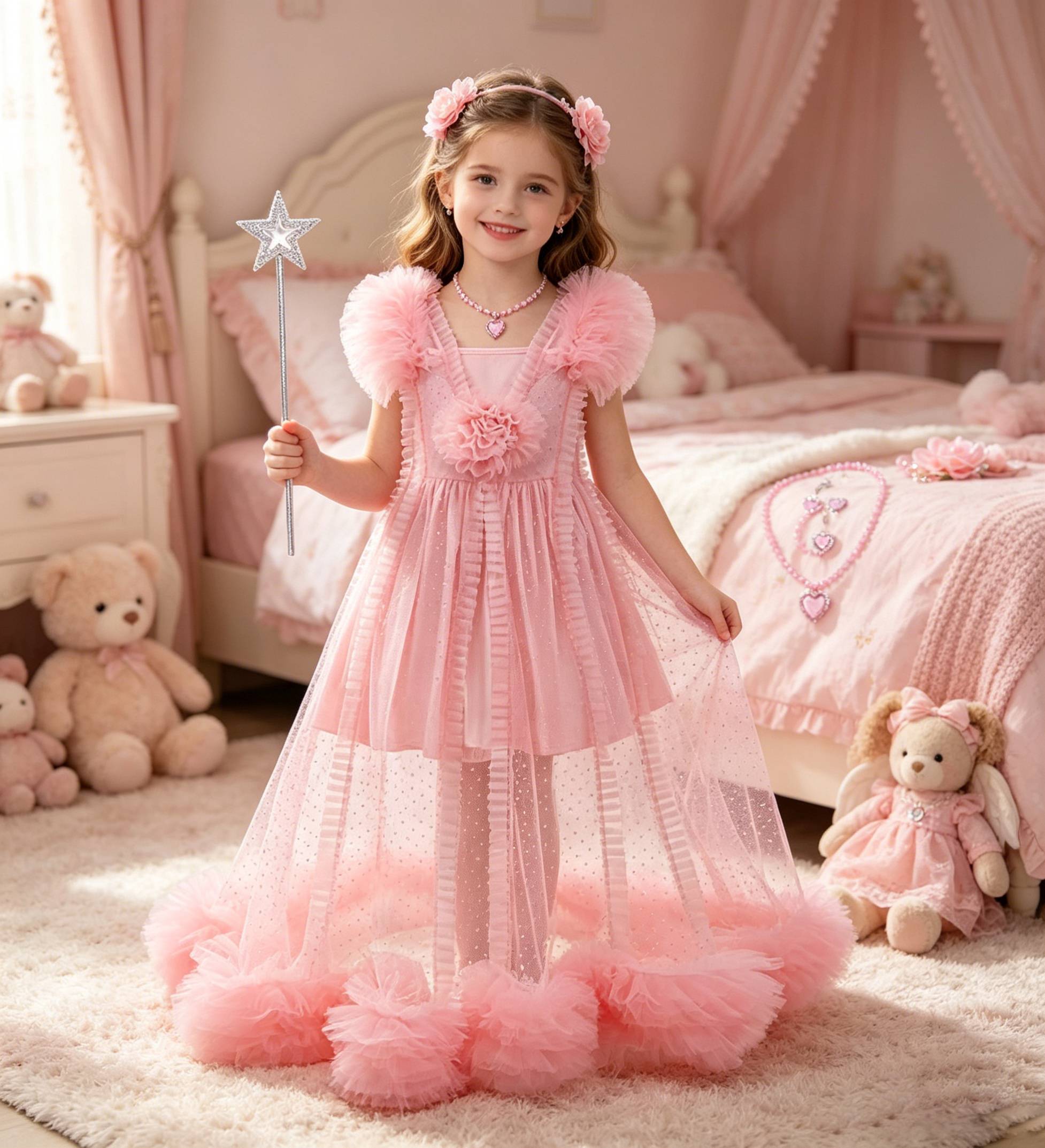 Zestaw ubrań dla dziewczynek n – Summer Clothing For Girls recenzja i cena