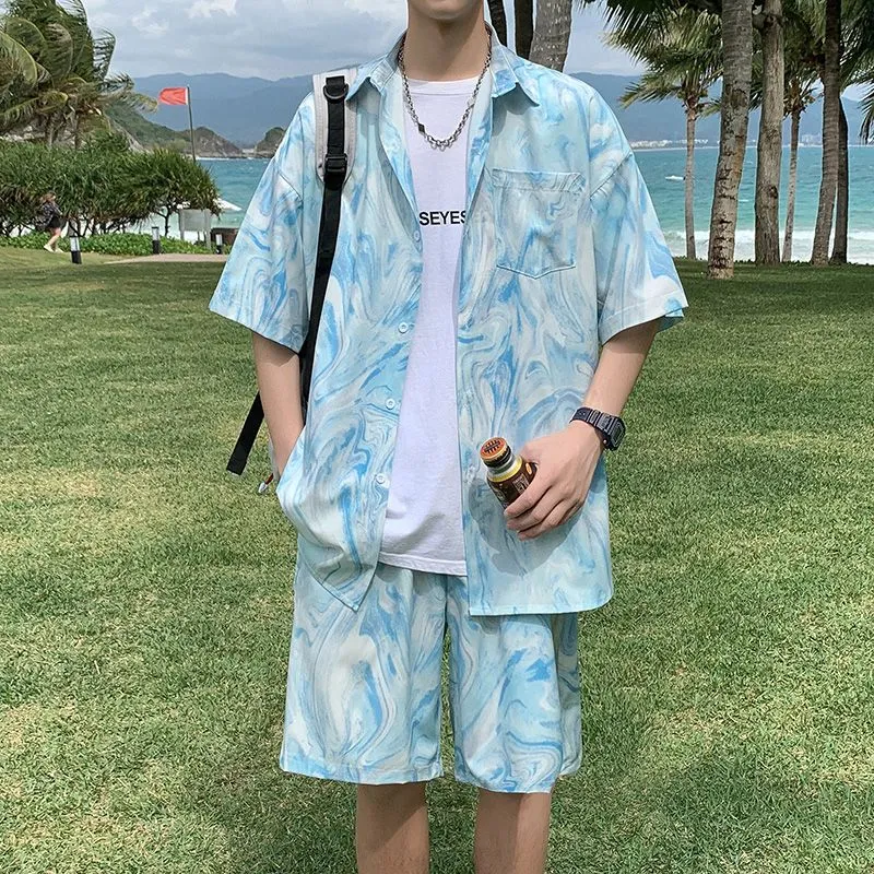 Męski hawajski zestaw plażowy: – Beach Shirt Hawaiian recenzja i cena