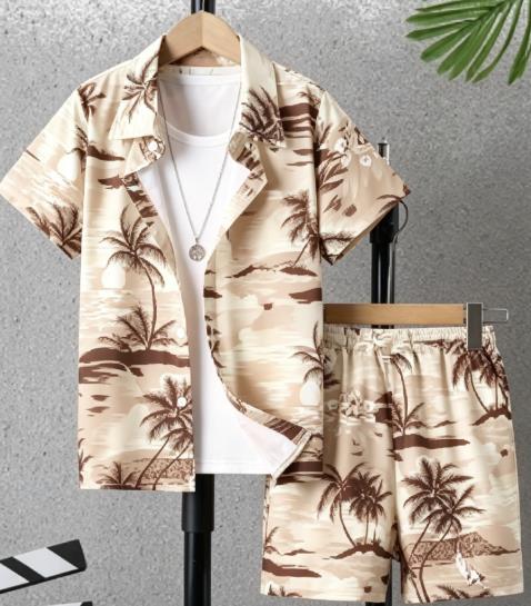 Męski zestaw w stylu hawajskim – Beach Shirt Hawaiian recenzja i cena