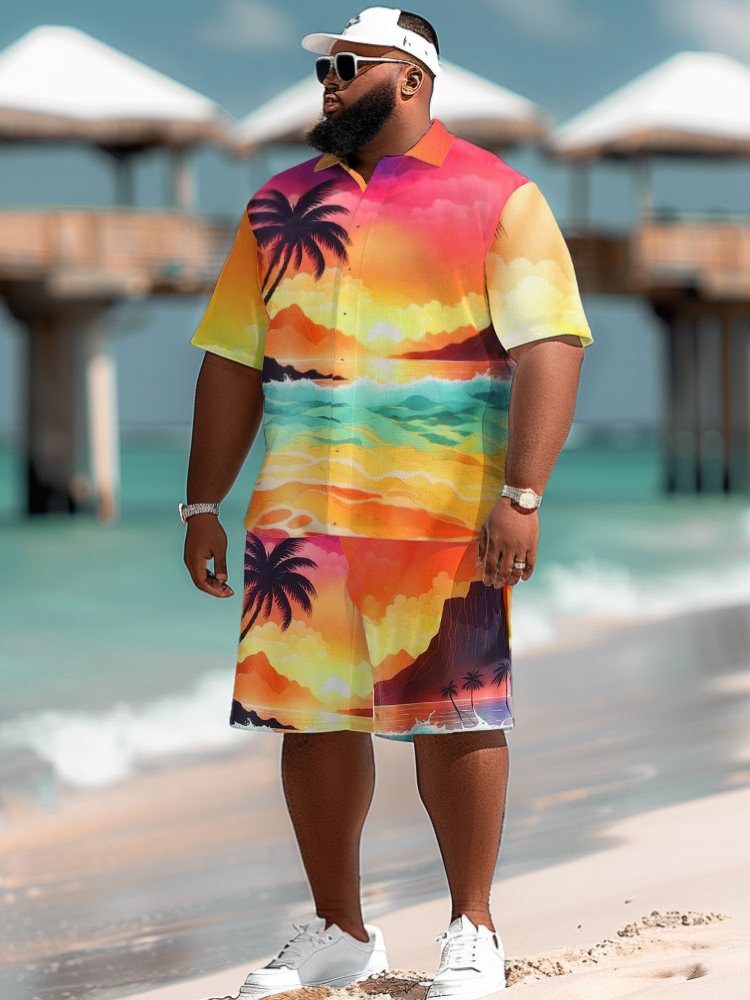 Męski zestaw: koszula z krótki – Beach Shirt Hawaiian recenzja i cena