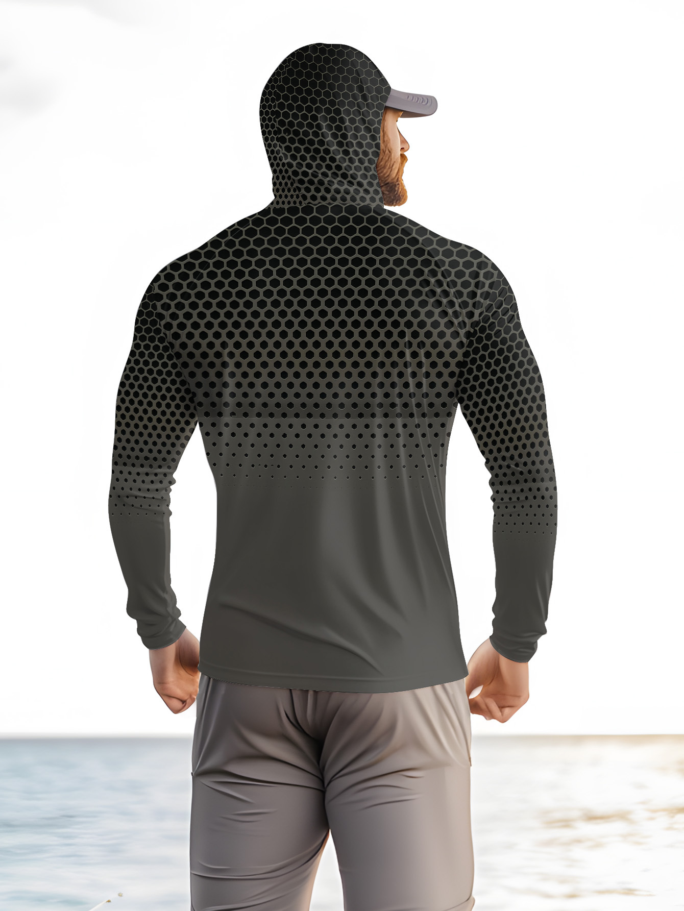 Męska koszulka wędkarska z kap – Summer Clothing Mens recenzja i cena