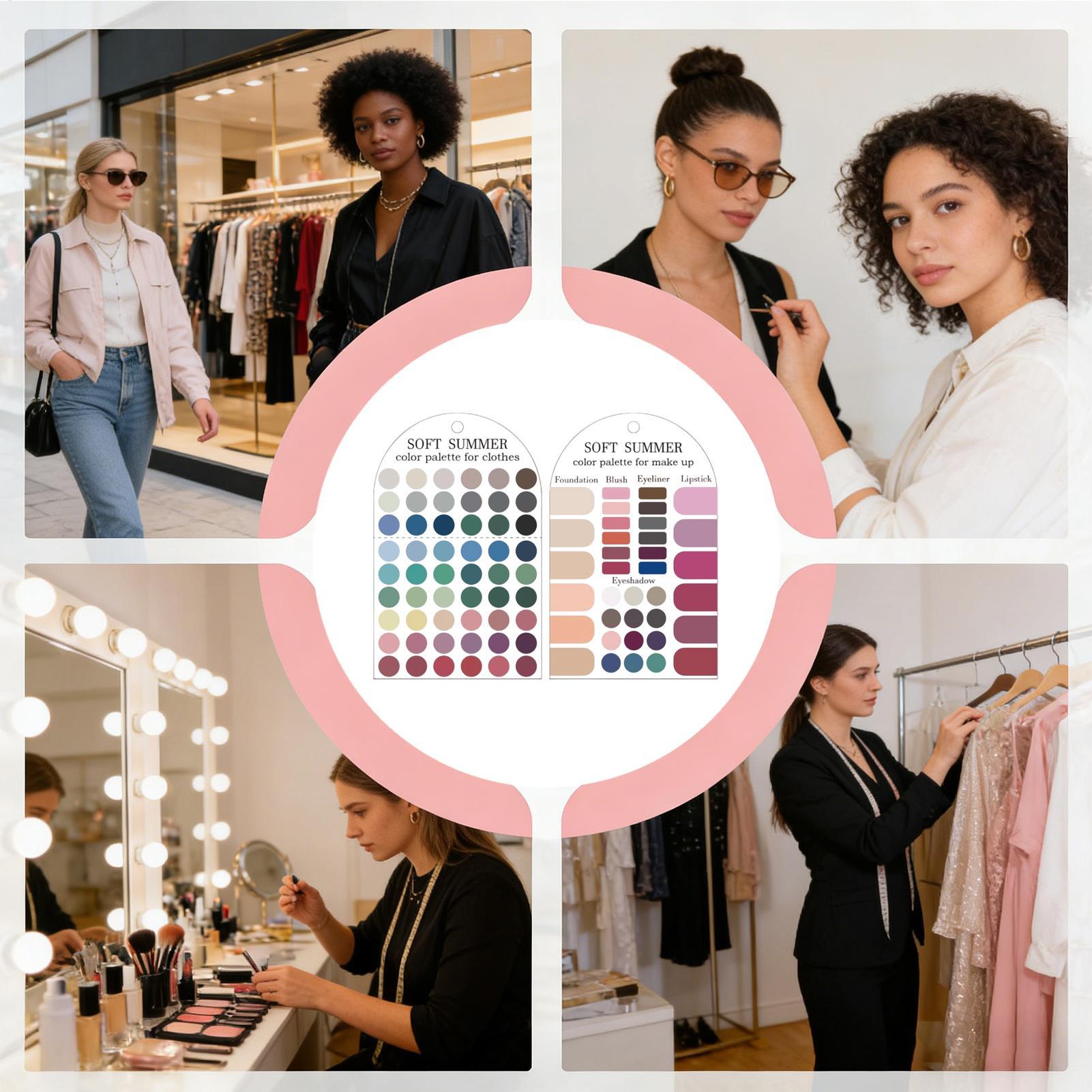 Paleta miękkich letnich koloró – Summer Clothing Guide recenzja i cena