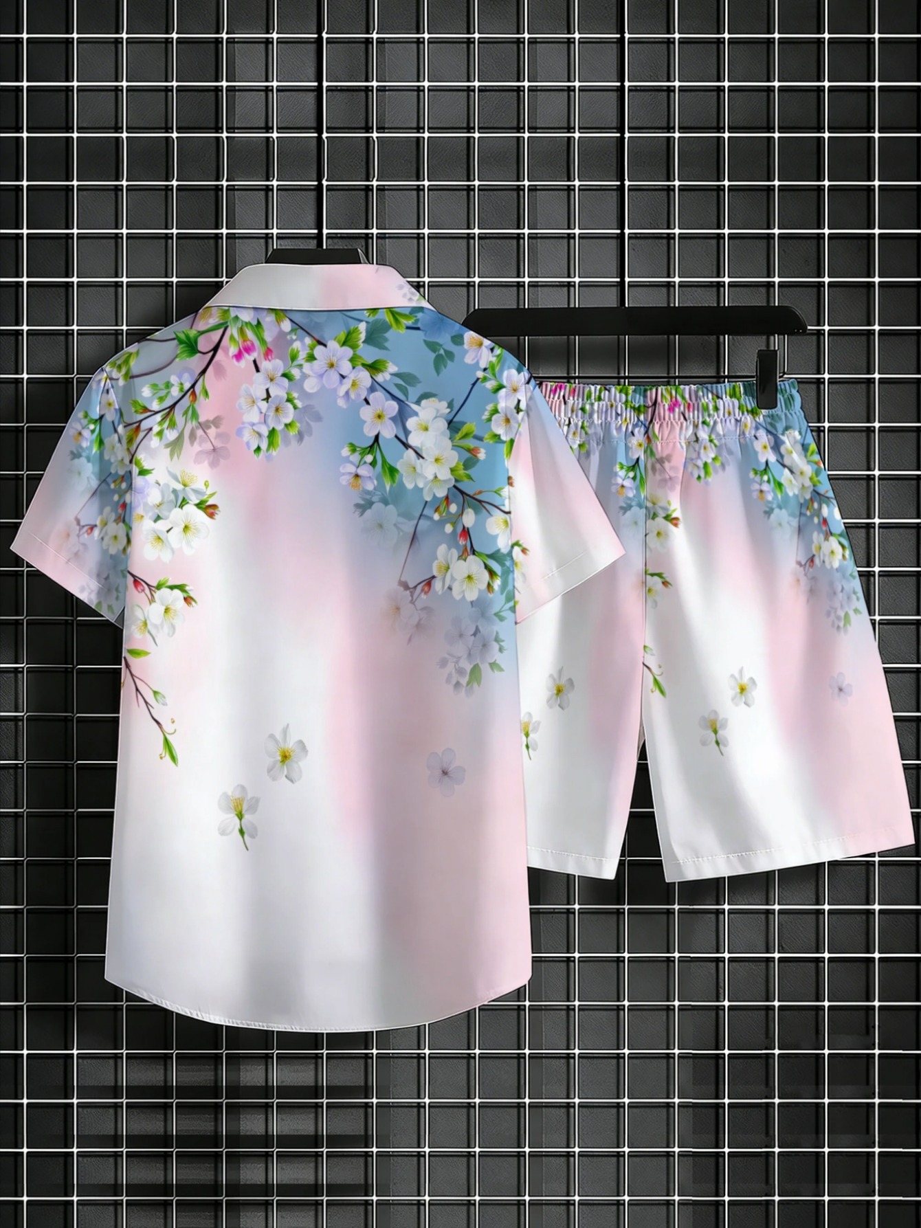 Męski hawajski zestaw dwuczęśc – Beach Shirt Hawaiian recenzja i cena