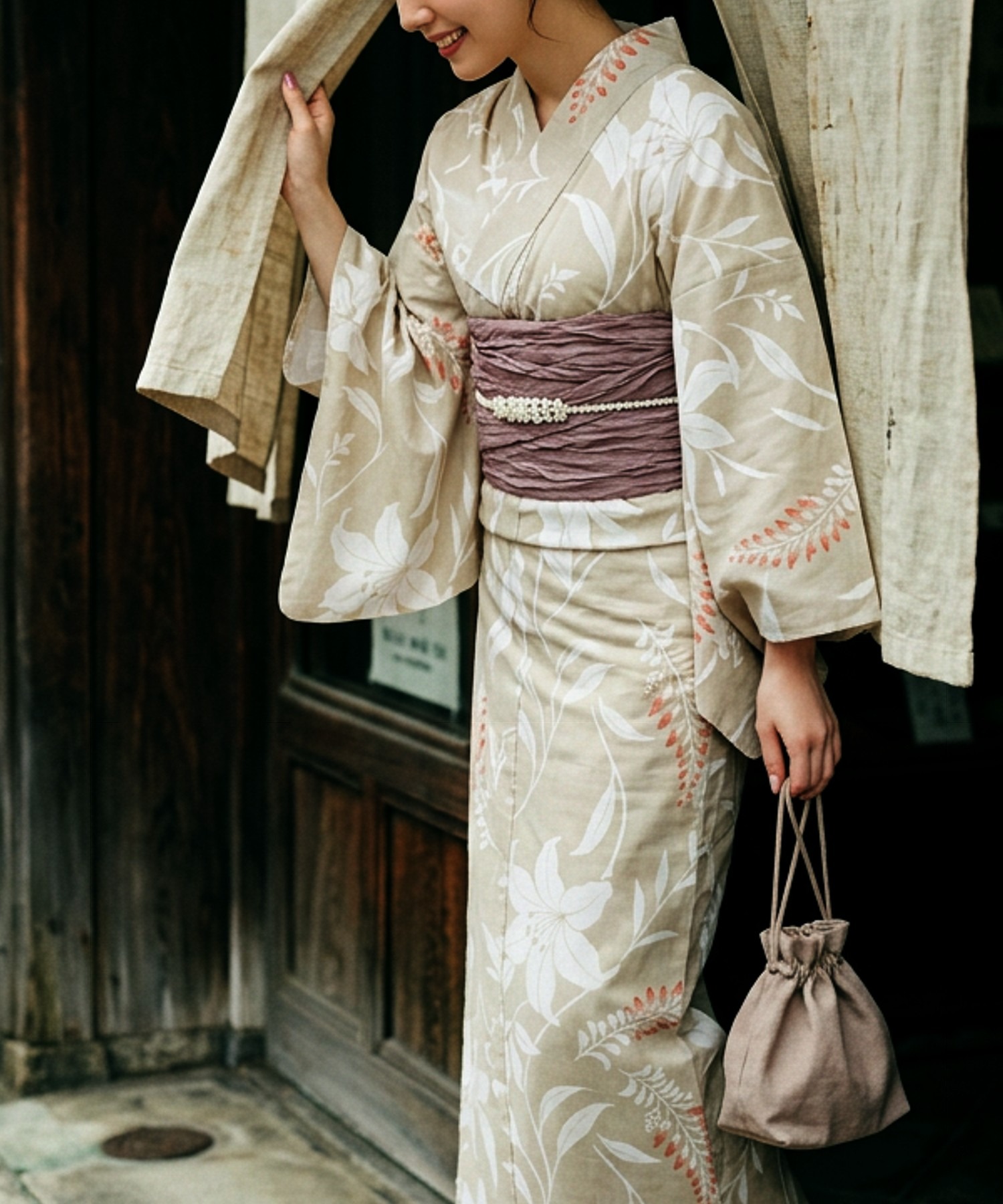 Tradycyjna Yukata Kimono Sukie – Summer Clothing For Girls recenzja i cena