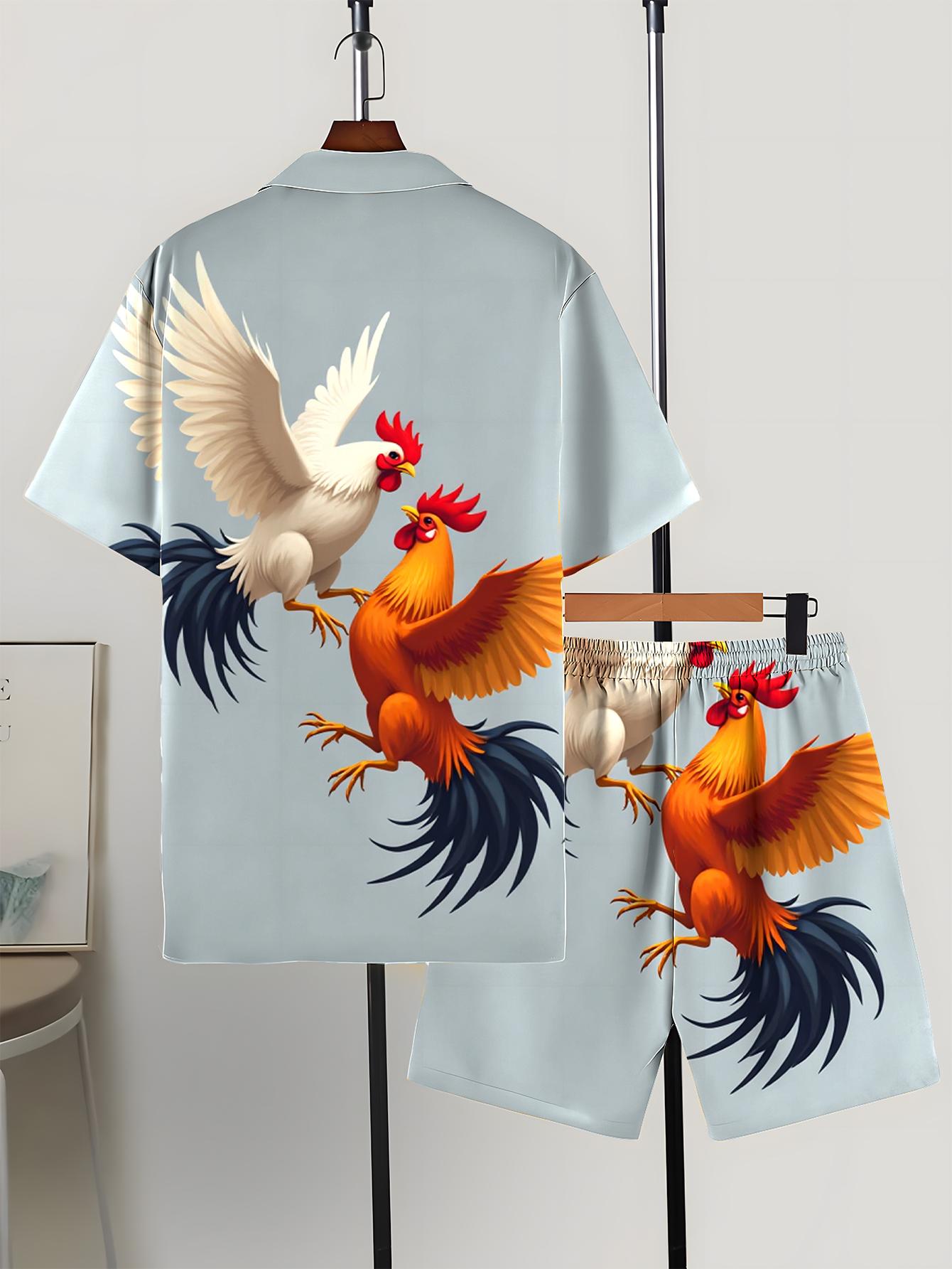 Męskie zestawy koszulowe Wiosn – Summer Clothing Drip recenzja i cena