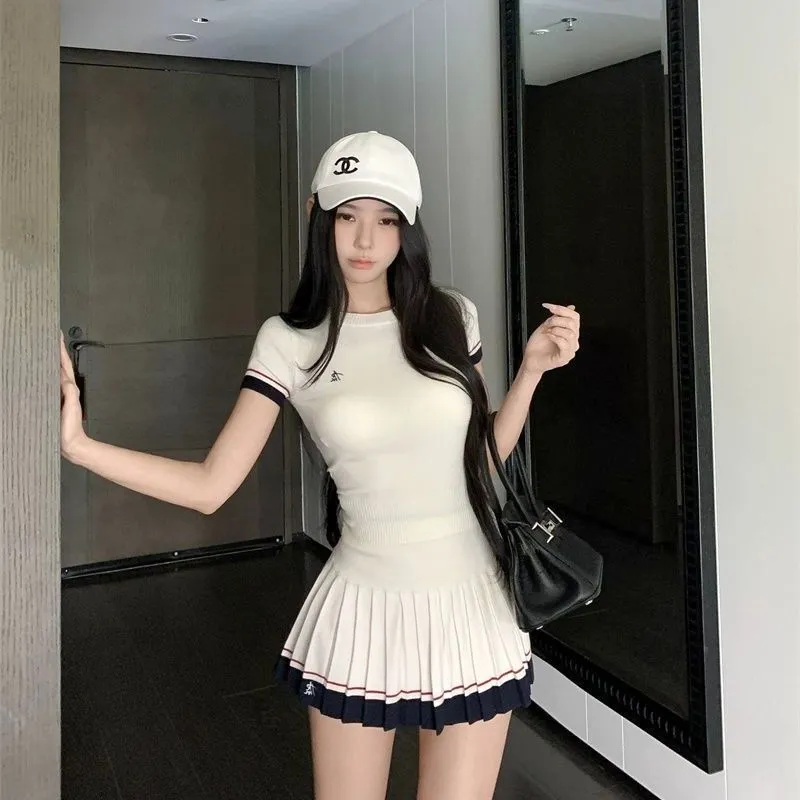 Koreański letni dwuczęściowy k – Summer Golf Clothing recenzja i cena