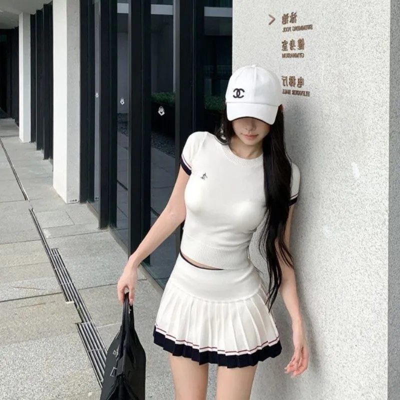 Koreański letni dwuczęściowy k – Summer Golf Clothing recenzja i cena