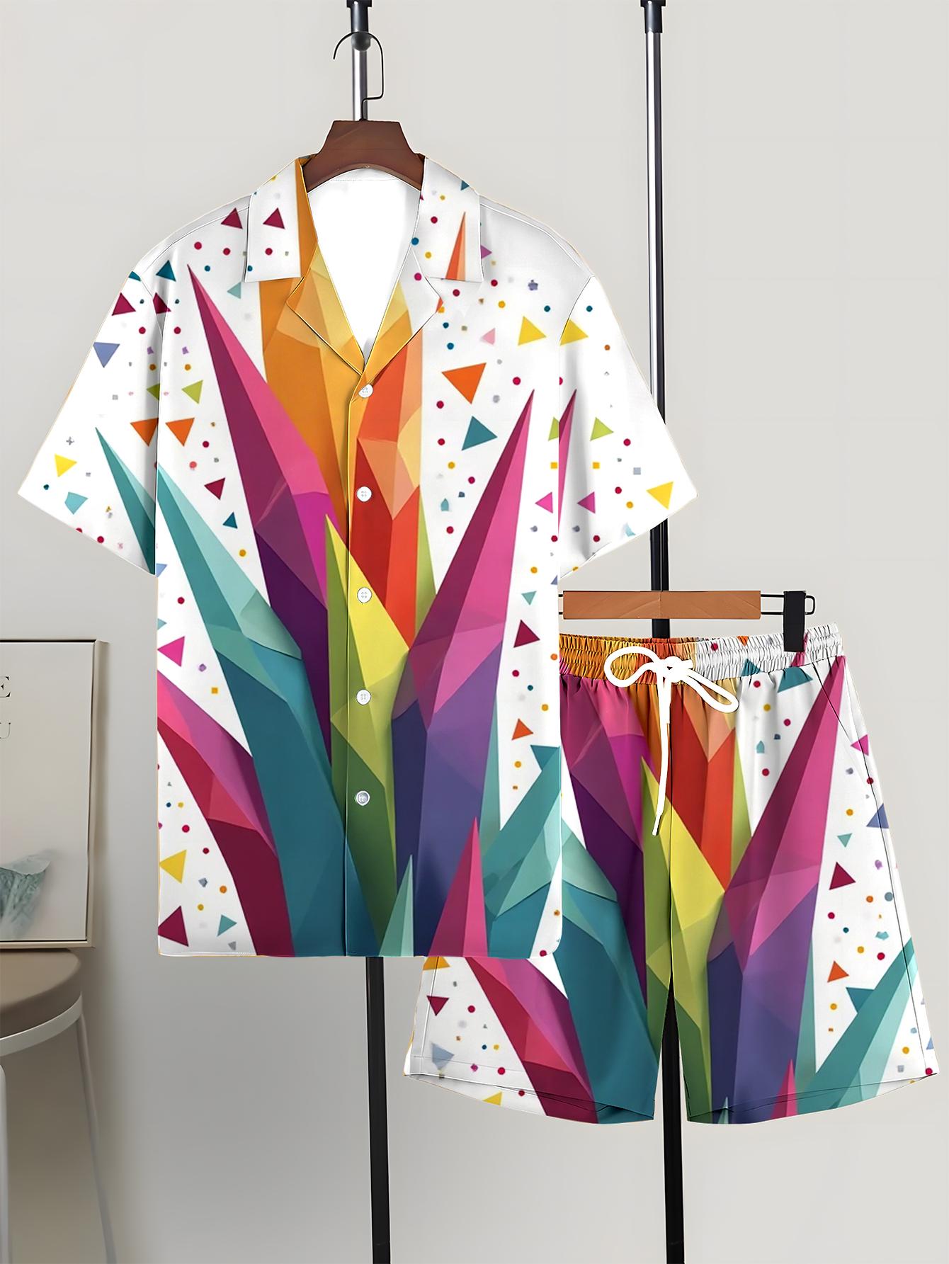 Męskie zestawy koszulowe 2026  – Summer Clothing Drip recenzja i cena