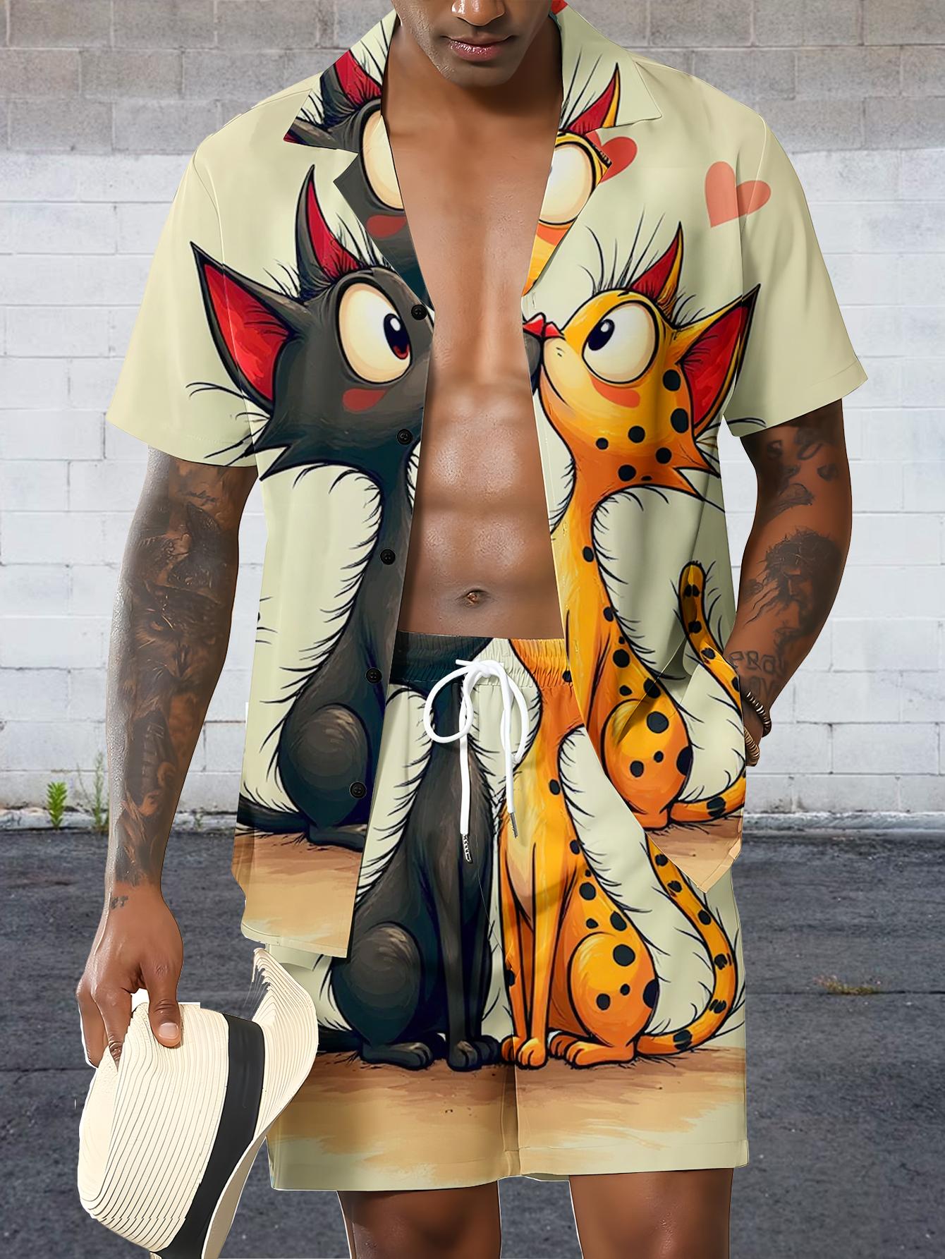 Męskie zestawy koszulowe 2026  – Summer Clothing Drip recenzja i cena