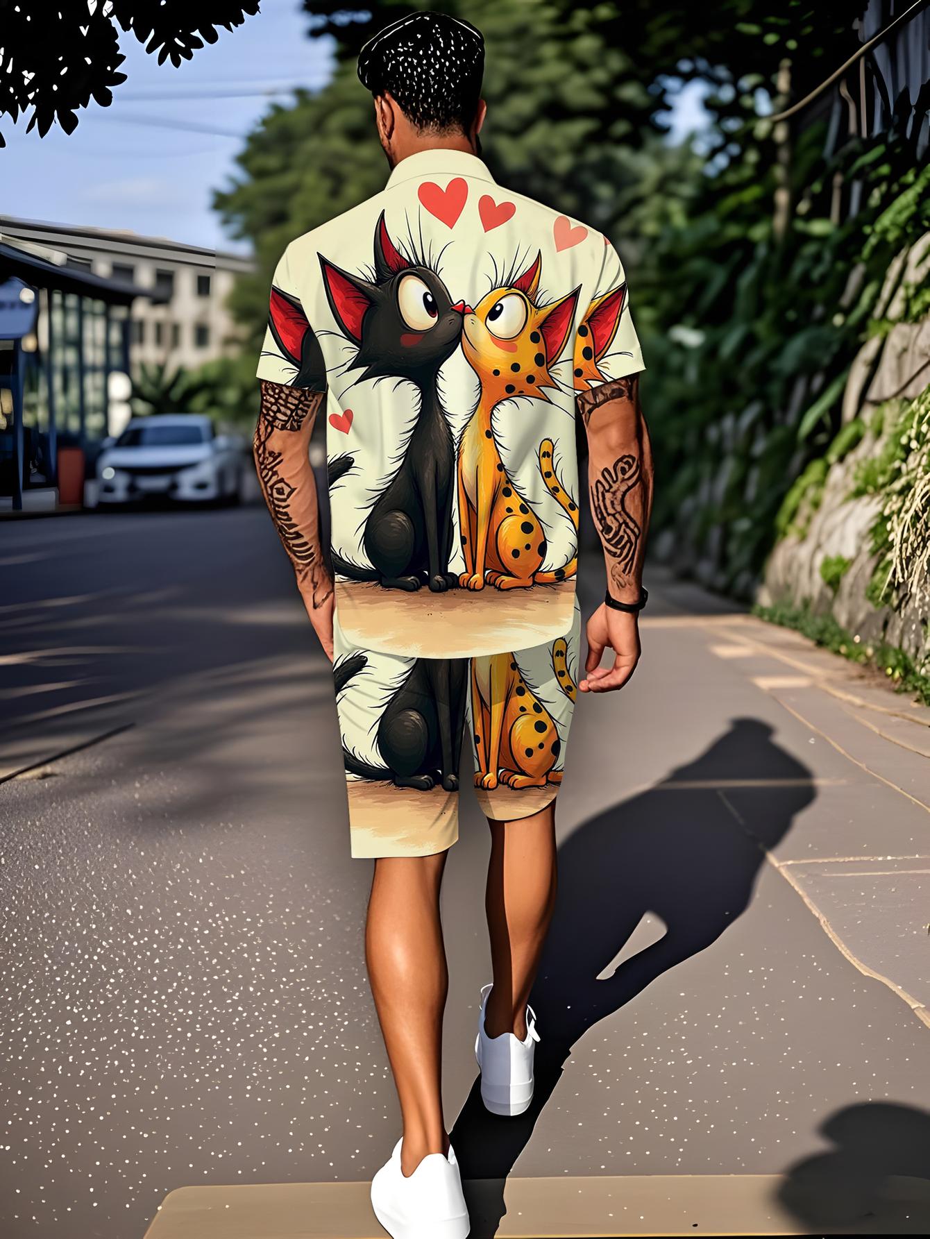 Męskie zestawy koszulowe 2026  – Summer Clothing Drip recenzja i cena