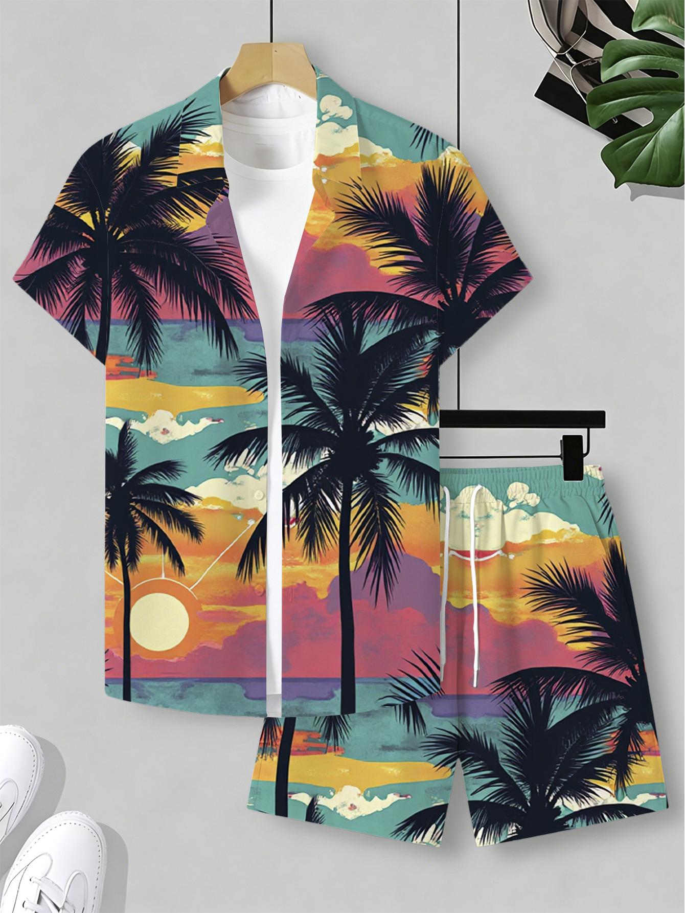 Męskie zestawy koszulowe Wiosn – Summer Clothing Drip recenzja i cena