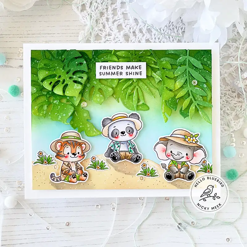 Wykrojniki do scrapbookingu: P – Summer Clothing Words recenzja i cena