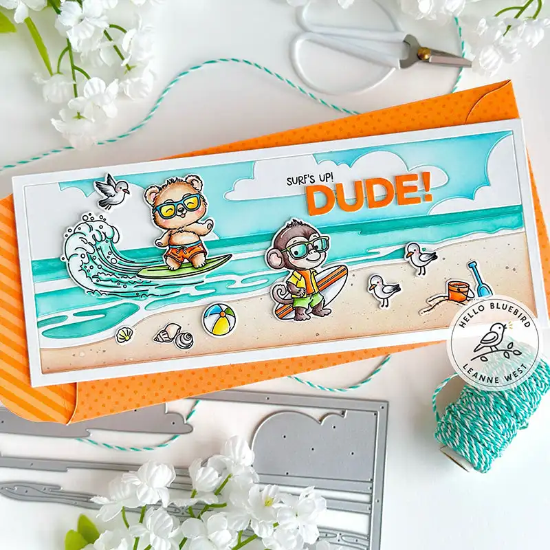 Wykrojniki do scrapbookingu: P – Summer Clothing Words recenzja i cena