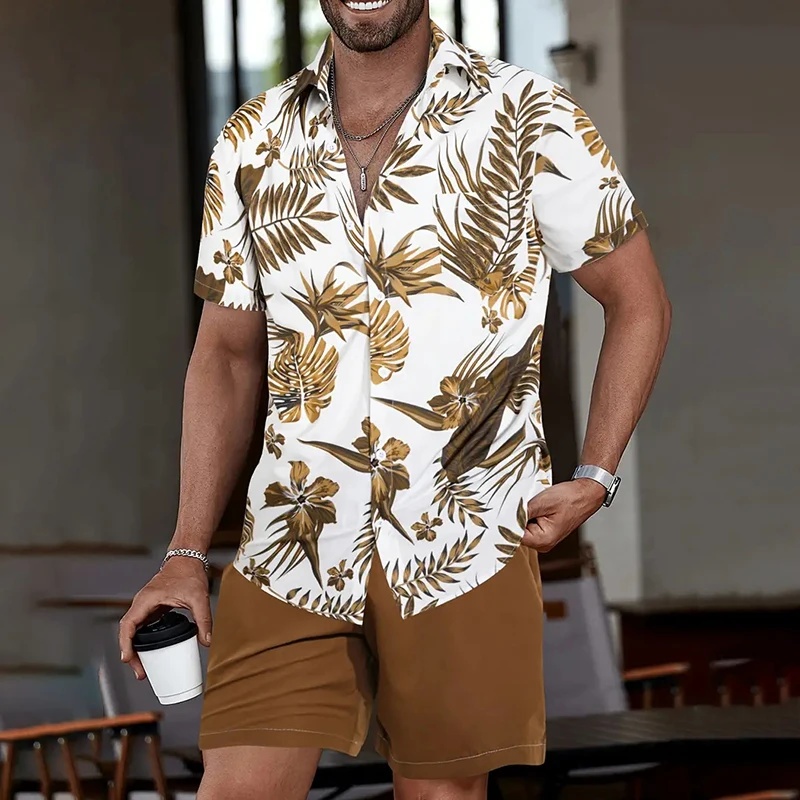 Męska hawajska koszula z krótk – Beach Shirt Hawaiian recenzja i cena