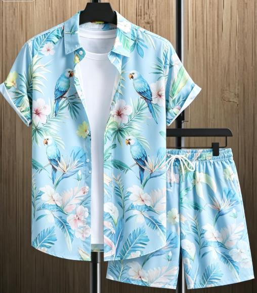 Męski zestaw w hawajskim stylu – Beach Shirt Hawaiian recenzja i cena