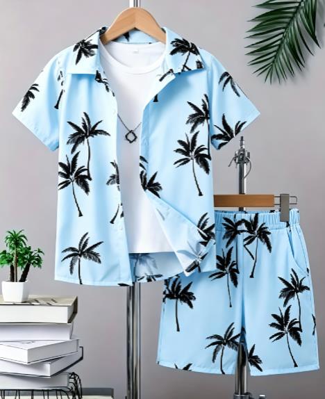 Męski zestaw w hawajskim tropi – Beach Shirt Hawaiian recenzja i cena