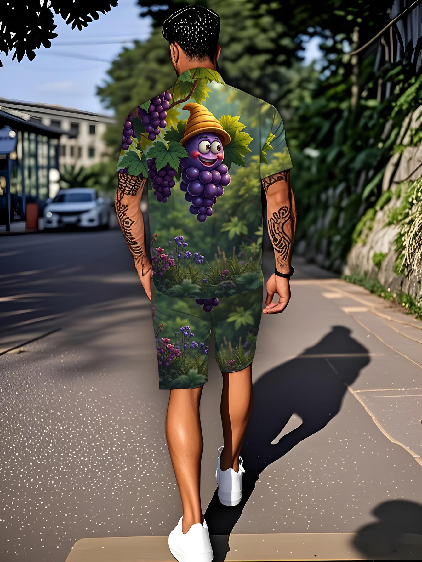 Męskie zestawy koszulowe Wiosn – Summer Clothing Drip recenzja i cena