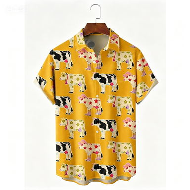 Modna hawajska koszula z kwiat – Beach Shirt Hawaiian recenzja i cena
