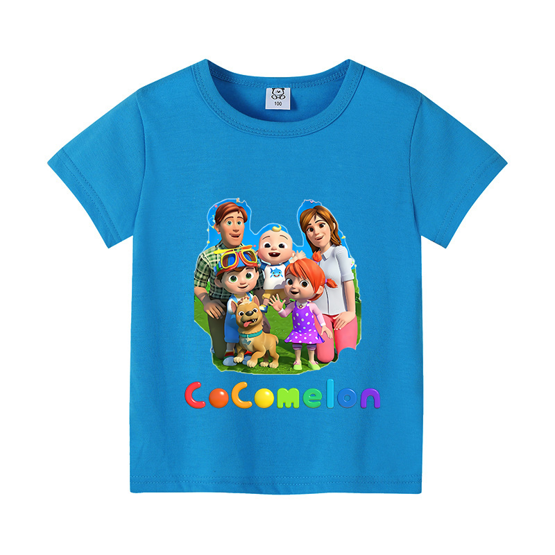 Koszulki dziecięce Cocomelon,  – Summer Clothing For Girls recenzja i cena