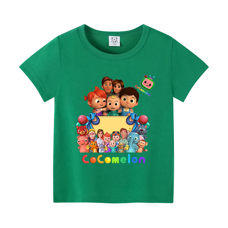 Koszulki dziecięce Cocomelon,  – Summer Clothing For Girls recenzja i cena