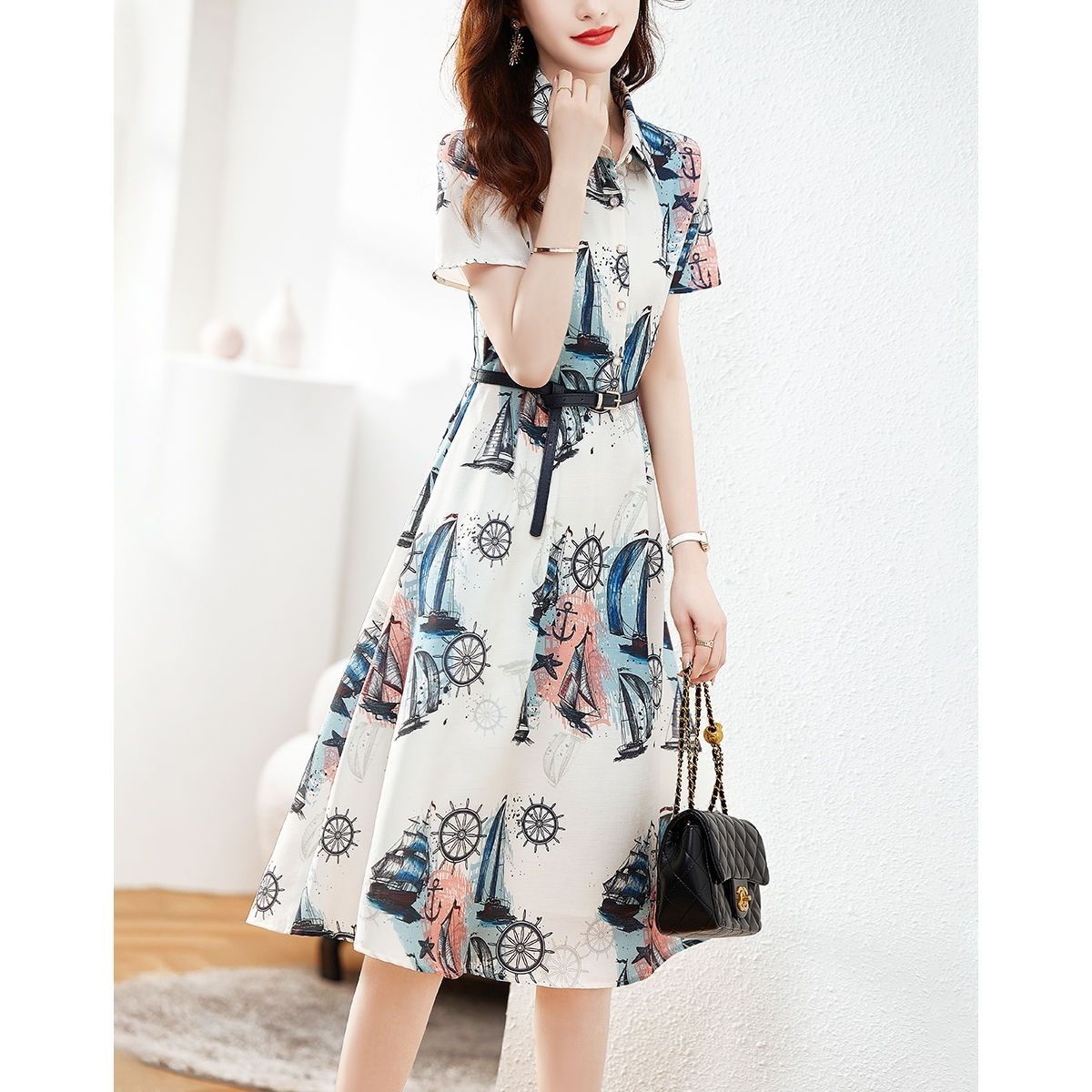 Modna damska elegancka sukienk – Summer Clothing H&M recenzja i cena