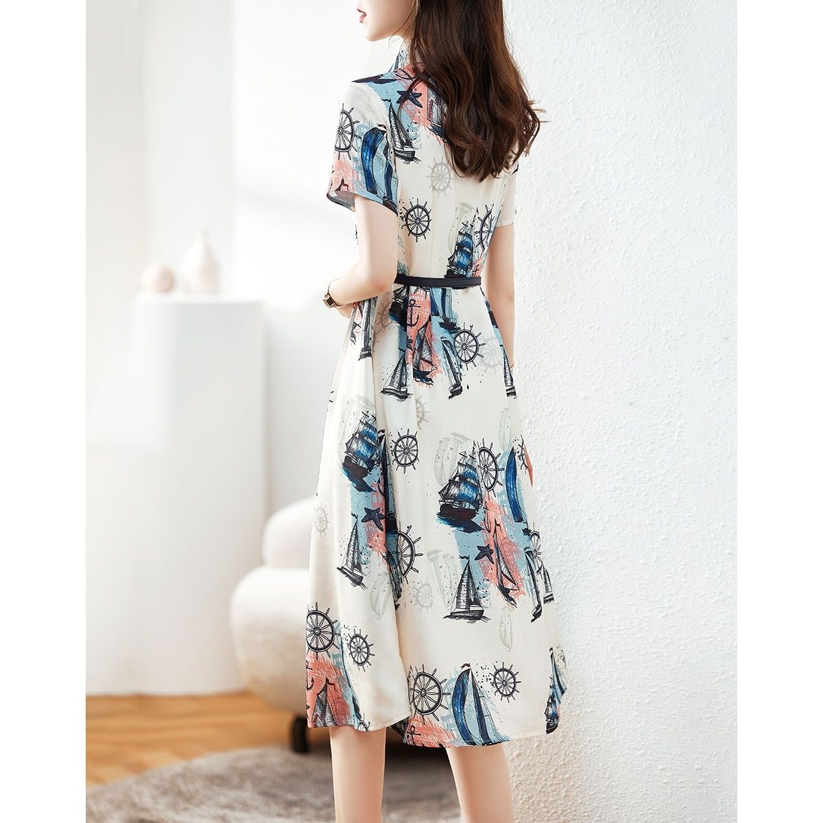 Modna damska elegancka sukienk – Summer Clothing H&M recenzja i cena